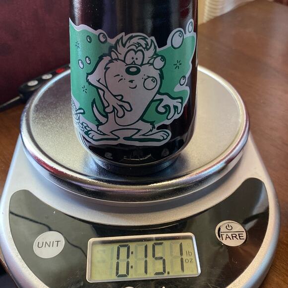 VTG SEALED Welch's LOONEY TUNES  #5 TAZ Strawberry Jam Glass Jar 1994 Acme Soap - Picture 11 of 11